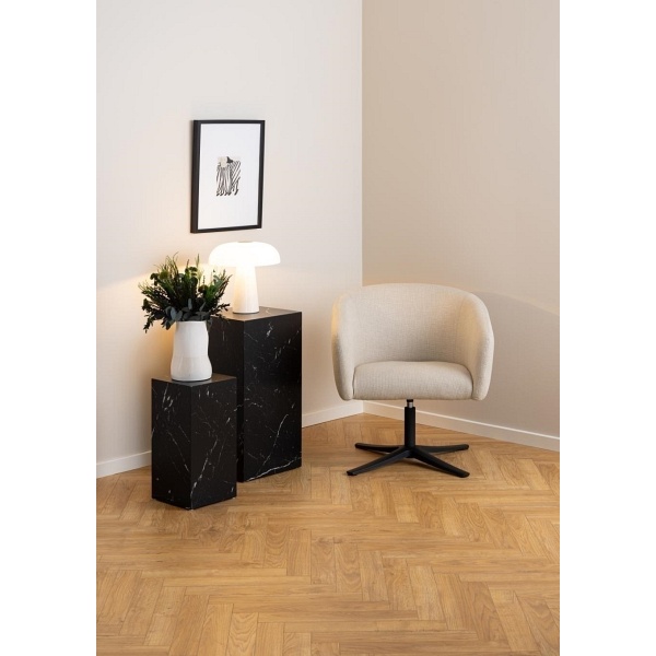 Fotel Ramsey obrotowy beżowy Basel 24 - ACTONA